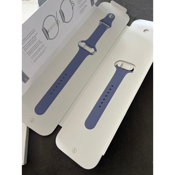 NEW 45mm Apple Watch English Lavender Sport Band - Picture 6 of 6